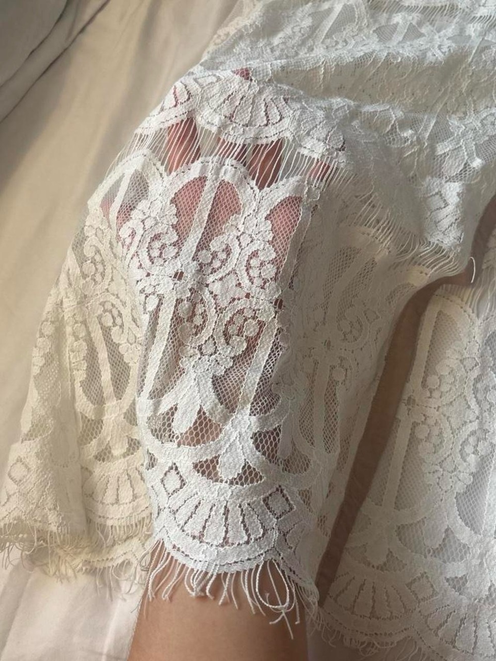 Lace Maxi Slip Dress - Picture 4 of 6